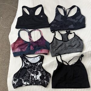 Champion Black Racerback Spor